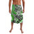 Hawaii Lavalava Tribal Plumeria With Polynesian Turtle LT14 Green - Polynesian Pride