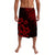 Hawaii Summer Lavalava Mix Polynesian Black Red LT6 Red - Polynesian Pride