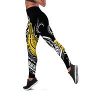 Polynesia Crocodile Special Vines Leggings - Tribal Pattern LT7