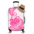 Polynesian Tribal Tattoo Retro Luggage Cover Pink Screen Color LT9 Pink - Polynesian Pride