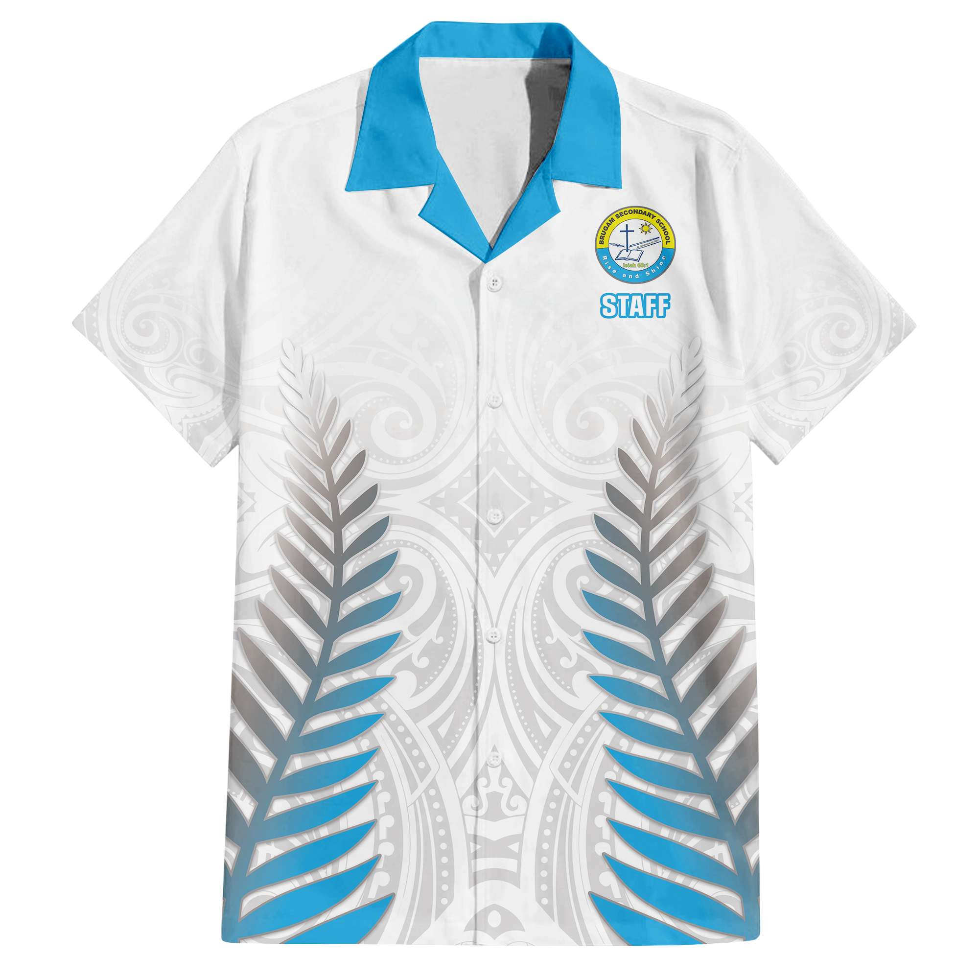 CUSTOMER REQUEST - New Zealand Fern - 24/01/2025 - Hawaiian Shirt - LT05