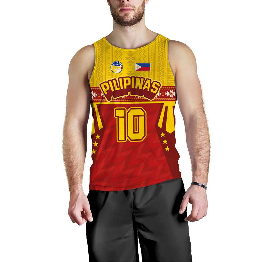 Philippines Basketball Men Tank Top Gilas Pilipinas LT03