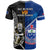 New Zealand And Samoa Rugby T Shirt 2023 World Cup Maori Fern All Black Manu Samoa Together LT14 - Polynesian Pride