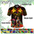 Custom Photo Papua New Guinea Provinces Polo Shirt Flag With Polynesian Tropical Flowers CTM14 - Polynesian Pride