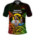 Custom Photo Vanuatu Family Day Polo Shirt Vanuatuan Pig Tusk Reggae Polynesian Pattern CTM14 - Polynesian Pride