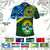 Custom Solomon Islands Provinces Polo Shirt Coat Of Arms With Flag Unique Version CTM14 - Polynesian Pride