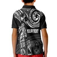 Personalised Polynesian Father's Day Polo Shirt KID Dad & Kid - Guam LT7 - Polynesian Pride