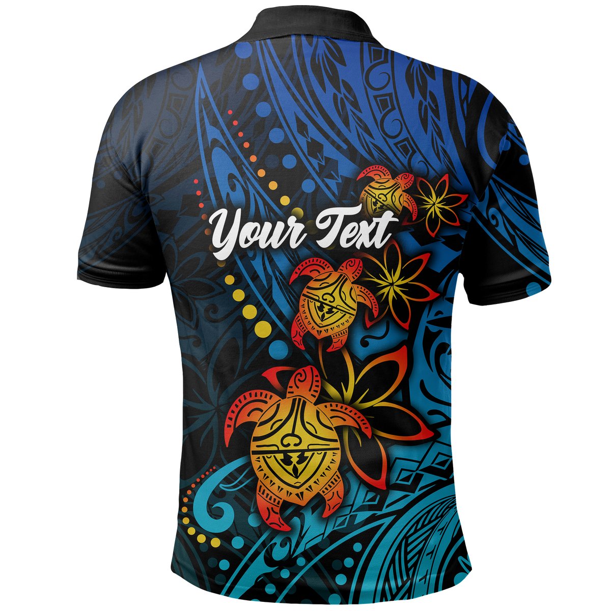 Custom Polynesian Day Polo Shirt Turtle Style LT16 - Polynesian Pride