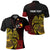 Personalized Papua New Guinea 50th Independence Anniversary Polo Shirt Oro Tapa Mix Lime Gourd LT7