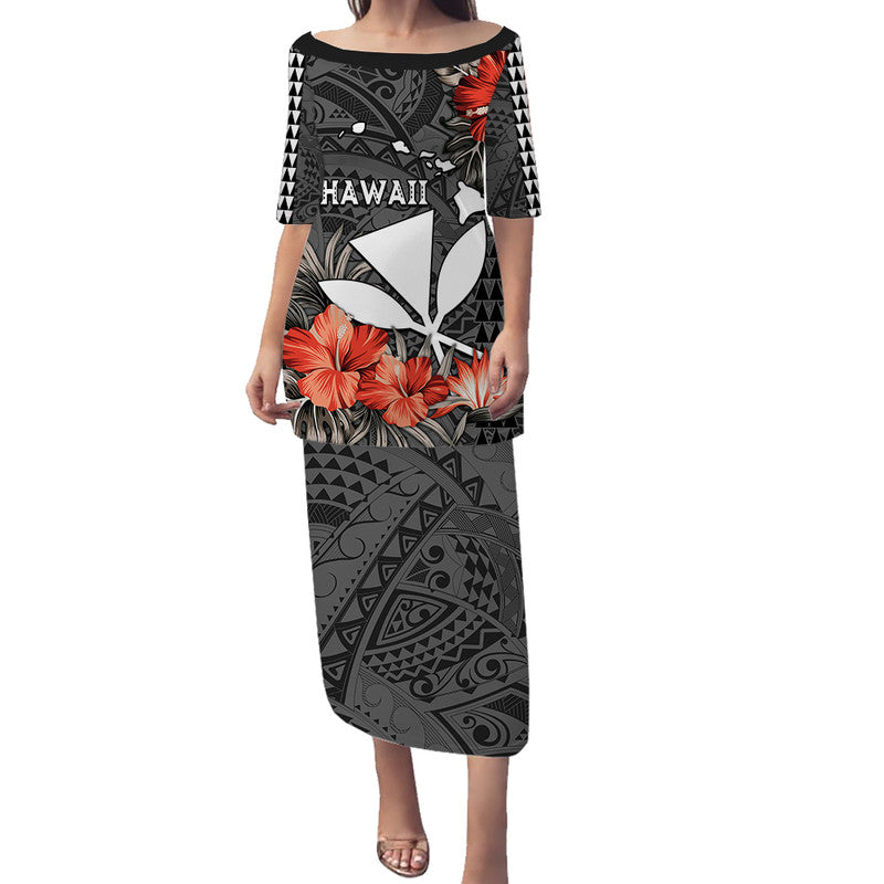 Hawaii Kanaka Maoli Puletasi Dress Polynesian Vintage Vibes LT9 - Polynesian Pride