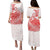 Polynesian Tribal Tattoo Retro Puletasi Dress Red Screen Color LT9 Long Dress Red - Polynesian Pride