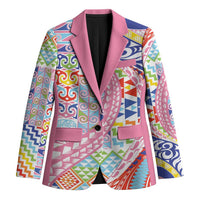 Customer request - louisawall72 Rainbow Kowhaiwhai - 07-09-26 - Blazer - LT9