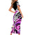 Plumeria Polynesian Couples Matching Outfits Combo Bodycon Dress And Hawaii Shirt Trending Pink LT6 - Polynesian Pride