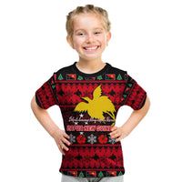Papua New Guinea Christmas T Shirt Kid LT6 Youth XL Size14 - Polynesian Pride