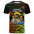 Custom Photo Vanuatu Family Day T Shirt Vanuatuan Pig Tusk Reggae Polynesian Pattern CTM14 - Polynesian Pride