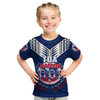 Toa Samoa Rugby T Shirt KID Siva Tau Jersey LT6 Youth XL Size14 - Polynesian Pride