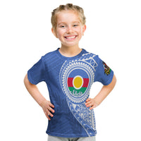 (Custom Personalised) Vanuatu Shefa Province Kid T Shirt Shefa Emblem LT7 Youth XL Size14 - Polynesian Pride