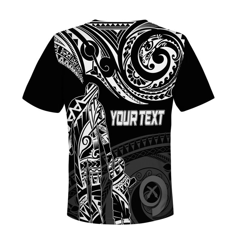 Personalised Polynesian Father's Day T Shirt KID Dad & Kid - Vanuatu LT7 - Polynesian Pride