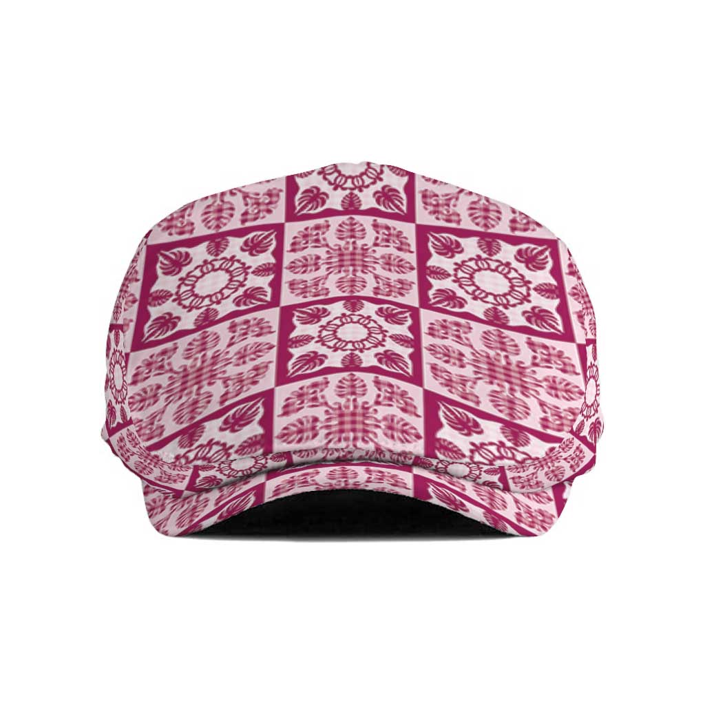 Akala Palaka Quilt Hawaii Jeff Hat Hawaiian Tropical Monstera Sea Turtle