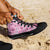 Alaka Aloha Hawaii High Top Shoes Plumeria Lei With Palaka Motif - Polynesian Pride