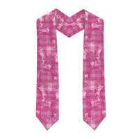 Alaka Hawaii Breadfruit Palaka Motifs Graduation Stole