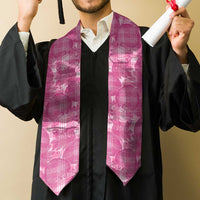 Alaka Hawaii Breadfruit Palaka Motifs Graduation Stole
