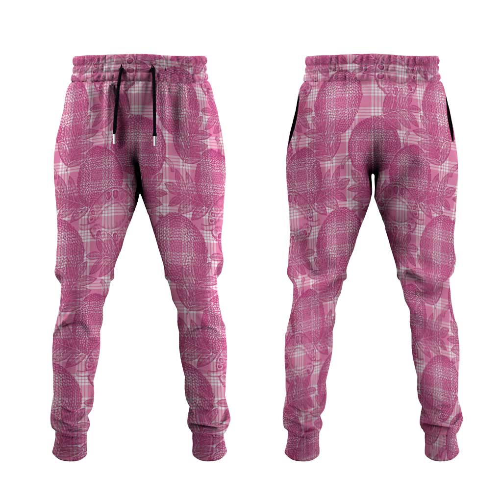 Alaka Hawaii Breadfruit Palaka Motifs Jogger Pants