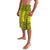All Yellow Tonga Malo e lelei Lavalava Vintage Ngatu Tribal Pattern - Polynesian Pride