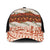 Aloha Hawaii Mikioi Lei Baseball Net Cap Cattail Red Tropical Flower Pattern - Polynesian Pride