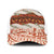 Aloha Hawaii Mikioi Lei Baseball Net Cap Cattail Red Tropical Flower Pattern - Polynesian Pride