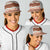 Aloha Hawaii Mikioi Lei Baseball Net Cap Cattail Red Tropical Flower Pattern - Polynesian Pride