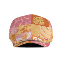 Aloha Hawaii Quilt Floral Patchwork Style Jeff Hat