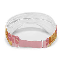 Aloha Hawaii Quilt Floral Patchwork Style Sun Visor Cap