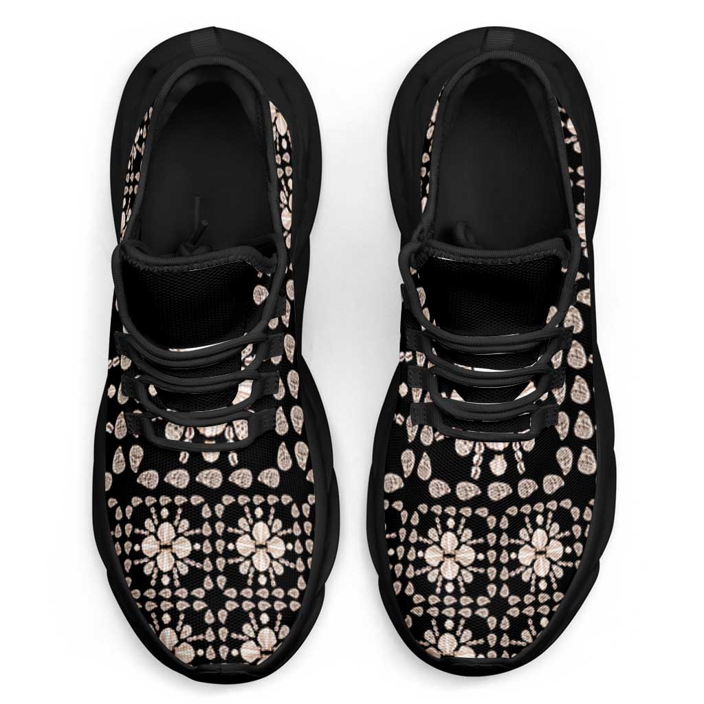 Aloha Hawaii Shell Quilt Clunky Sneakers Seamless Style - Polynesian Pride