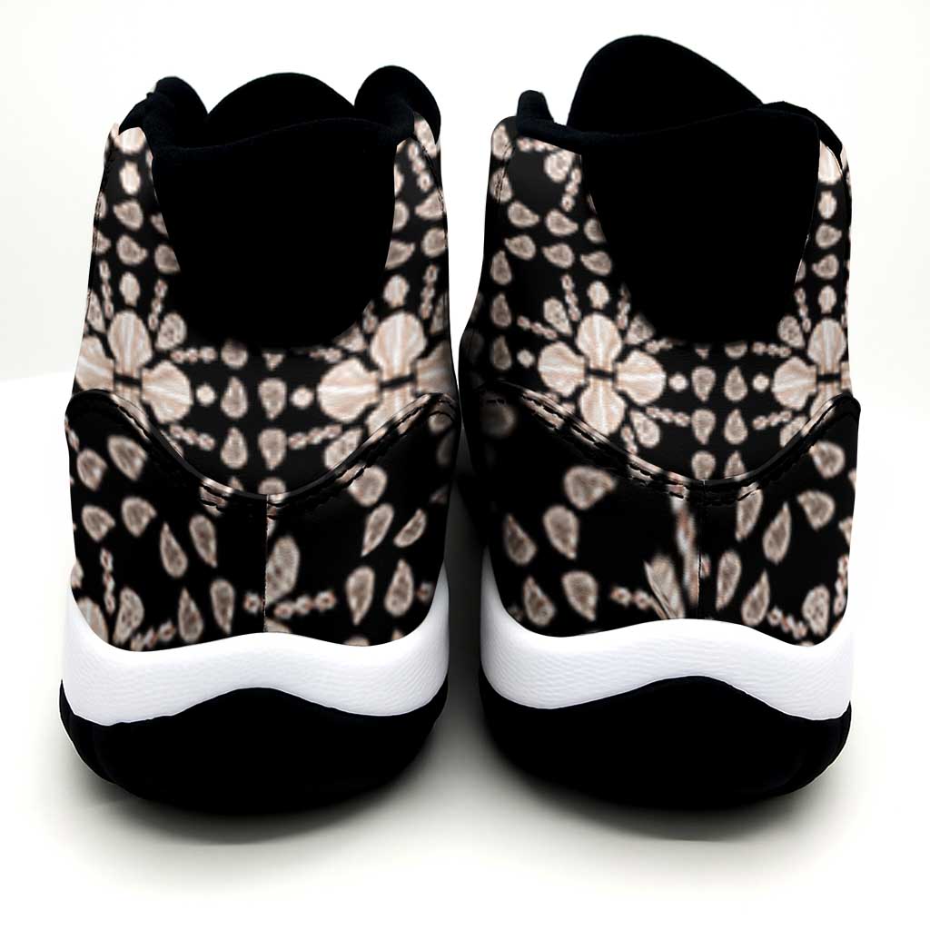 Aloha Hawaii Shell Quilt Sneakers J11 Seamless Style - Polynesian Pride