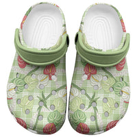Anthurium Pikake Ti Leaf Palaka Clogs Shoes Green Version