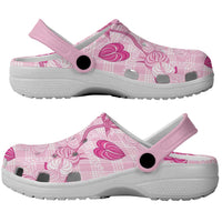 Anthurium Pikake Ti Leaf Palaka Clogs Shoes Pink Version