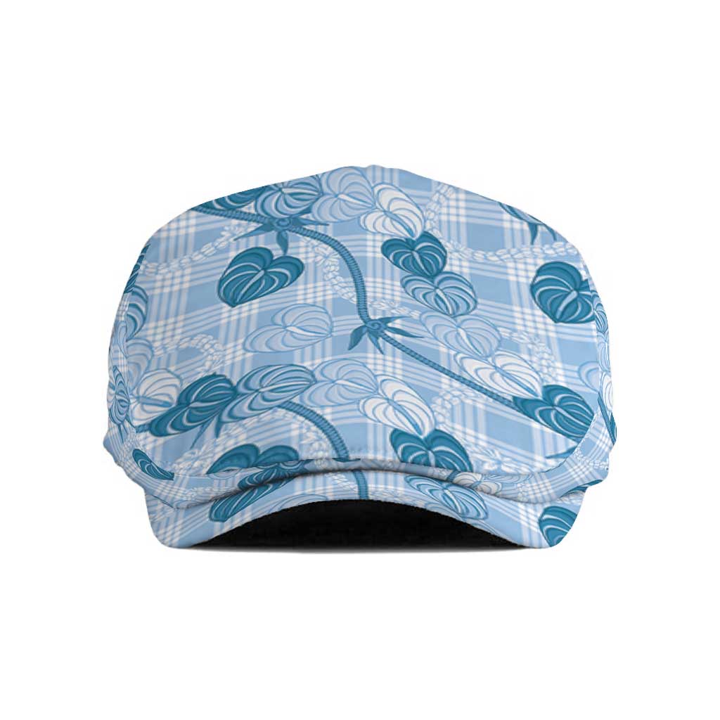 Anthurium Pikake Ti Leaf Palaka Jeff Hat Blue Version