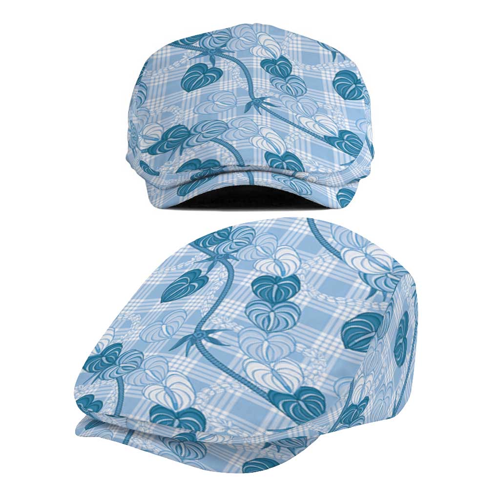 Anthurium Pikake Ti Leaf Palaka Jeff Hat Blue Version