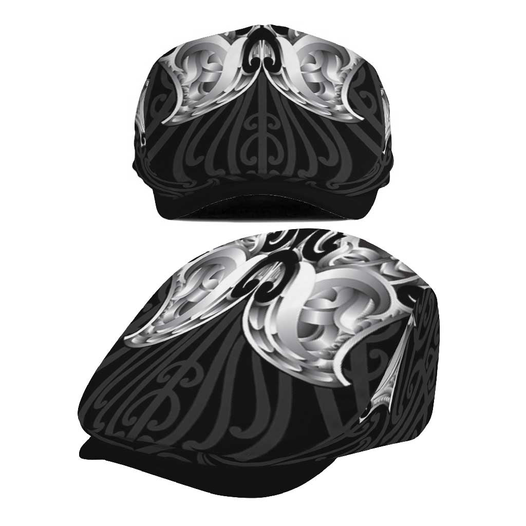 Aotearoa Kowhaiwhai Poutama Rainbow Motif Jeff Hat