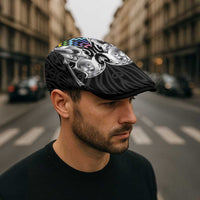 Aotearoa Kowhaiwhai Poutama Rainbow Motif Jeff Hat