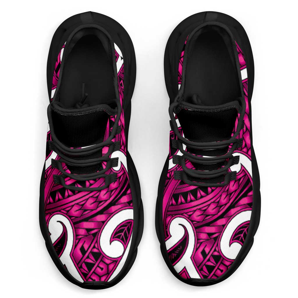 Aotearoa Maori Kowhaiwhai Clunky Sneakers Mawhero Puhoro and Patiki
