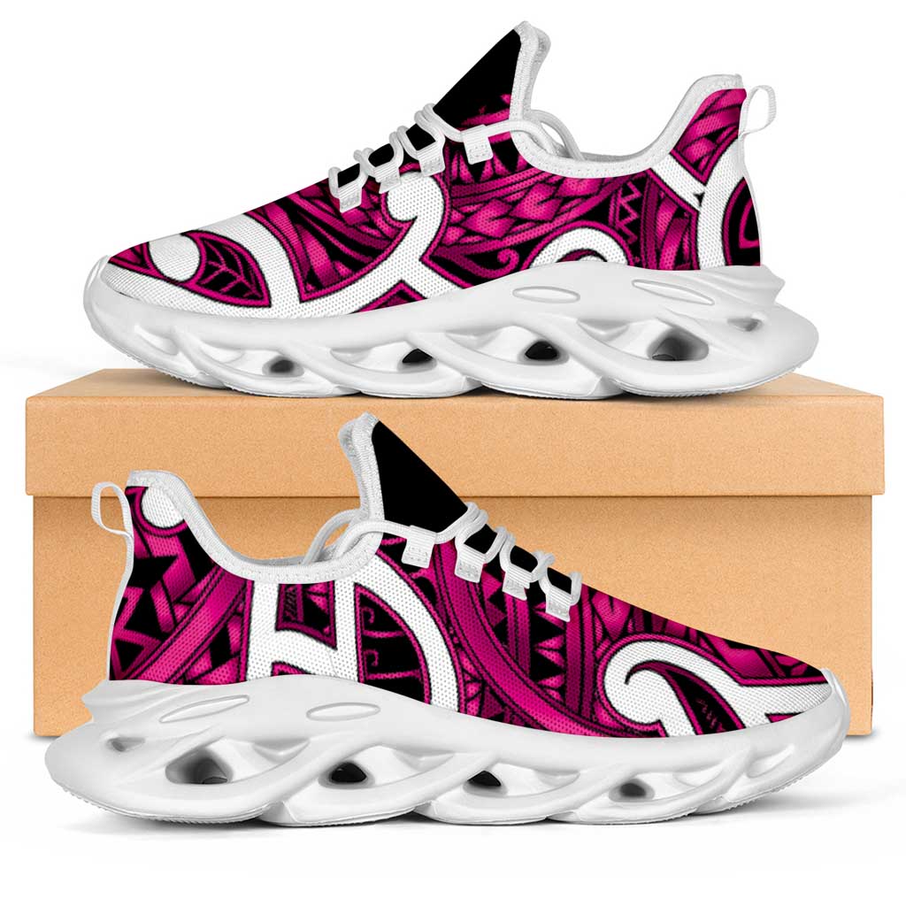 Aotearoa Maori Kowhaiwhai Clunky Sneakers Mawhero Puhoro and Patiki