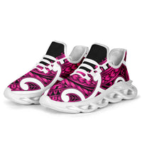 Aotearoa Maori Kowhaiwhai Clunky Sneakers Mawhero Puhoro and Patiki