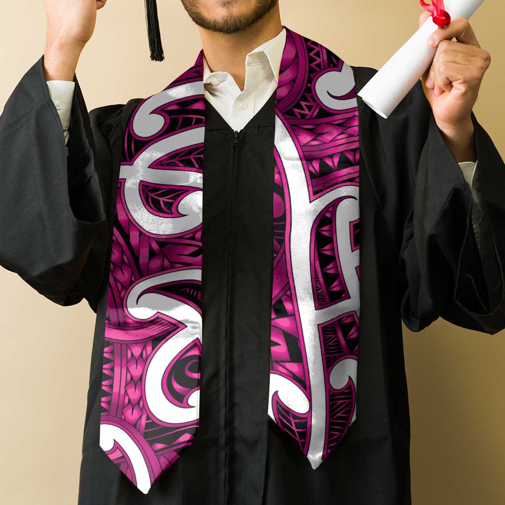 Aotearoa Maori Kowhaiwhai Graduation Stole Mawhero Puhoro and Patiki LT9