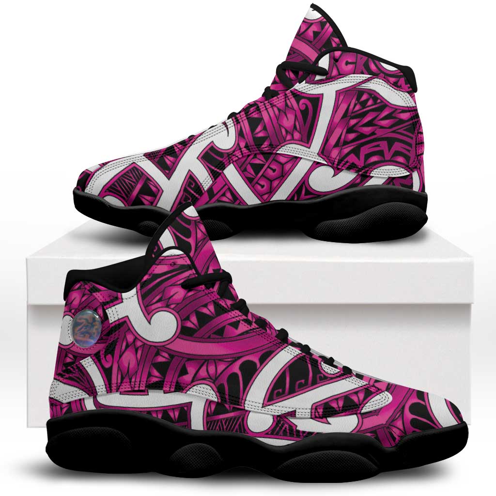 Aotearoa Maori Kowhaiwhai Sneakers J13 Mawhero Puhoro and Patiki