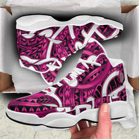 Aotearoa Maori Kowhaiwhai Sneakers J13 Mawhero Puhoro and Patiki