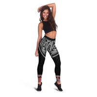 Aotearoa Toitu Te Tiriti Waitangi Leggings Proud To Be Maori - Polynesian Pride