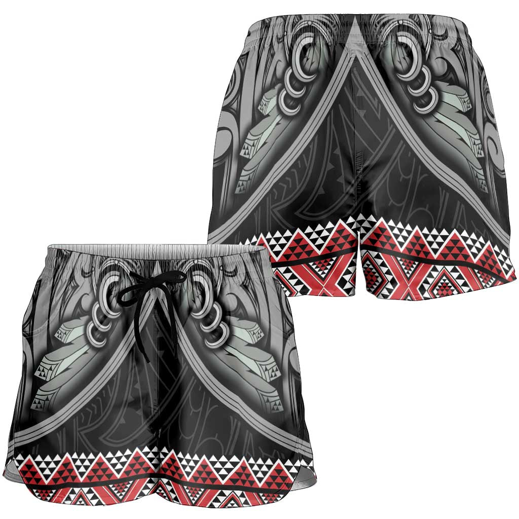 Aotearoa Toitu Te Tiriti Waitangi Shorts for Women Proud To Be Maori - Polynesian Pride