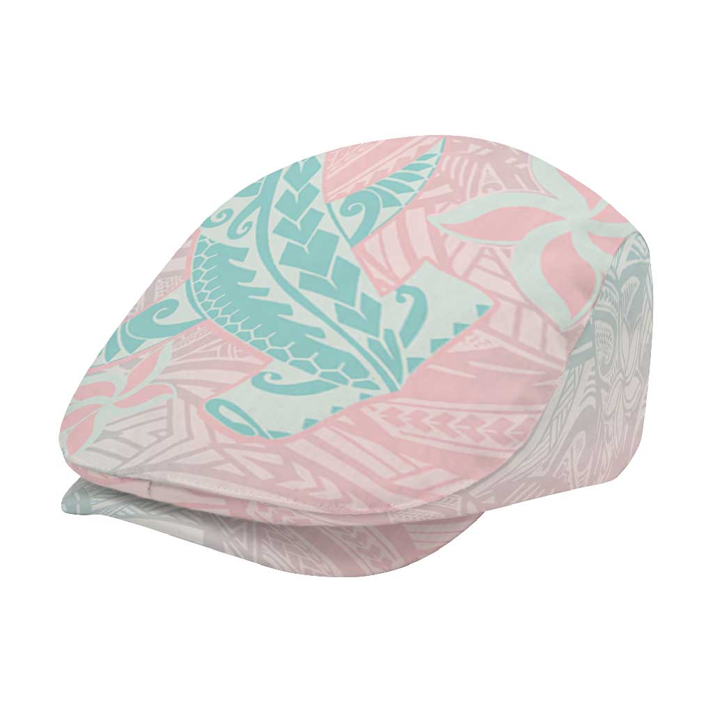 Baby Pink Gradient Polynesia Jeff Hat Hawaiian Tribal Hammerhead Shark Tattoo - Polynesian Pride